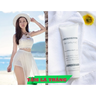 Sữa tắm thải độc trắng da than hoạt tính detox blanc số 5