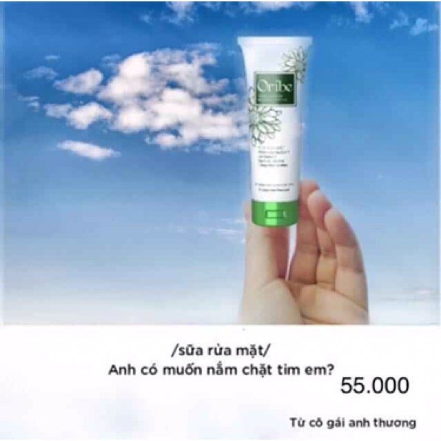 Sữa rửa mặt Oribe hoa cúc cho mọi loại da dầu mụn nhạy cảm hỗn hợp khô tạo bọt thải độc tràm trà senka Queen Beauty | BigBuy360 - bigbuy360.vn