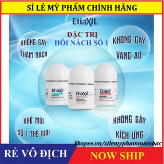 Lăn khử mùi etiaxil khử mùi ngay tức khắc - không ra mồ hôi - không ố vàng 15ml - lăn nách etiaxil