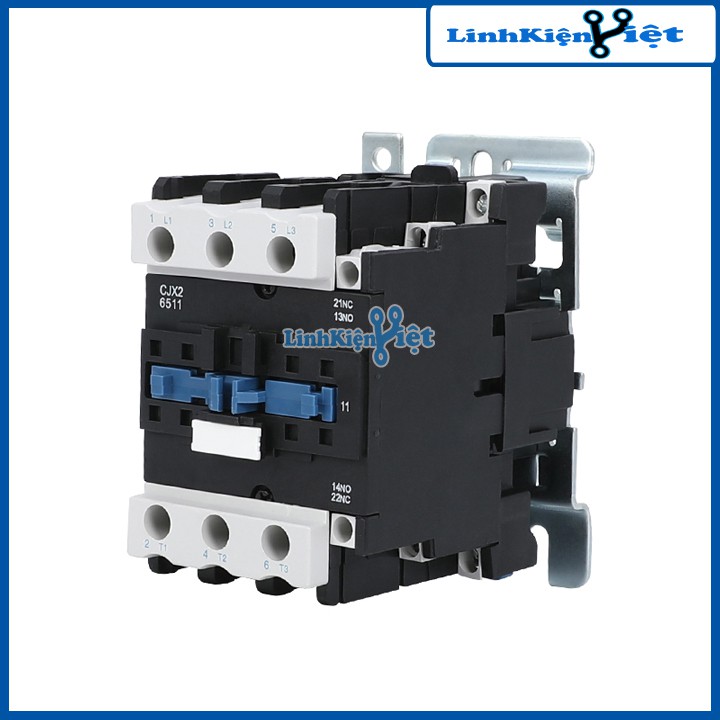 Khởi Động Từ Contactor CJX2-6511 380V-65A Vỏ Chống Cháy