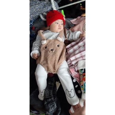 Set body lông cừu dễ thương cho bé hàng quảng châu