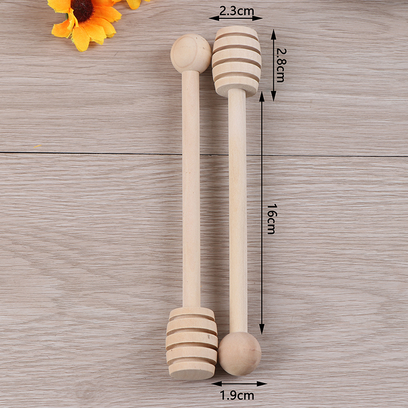 Set 5 / 10 Muỗng Gỗ Múc Mật Ong