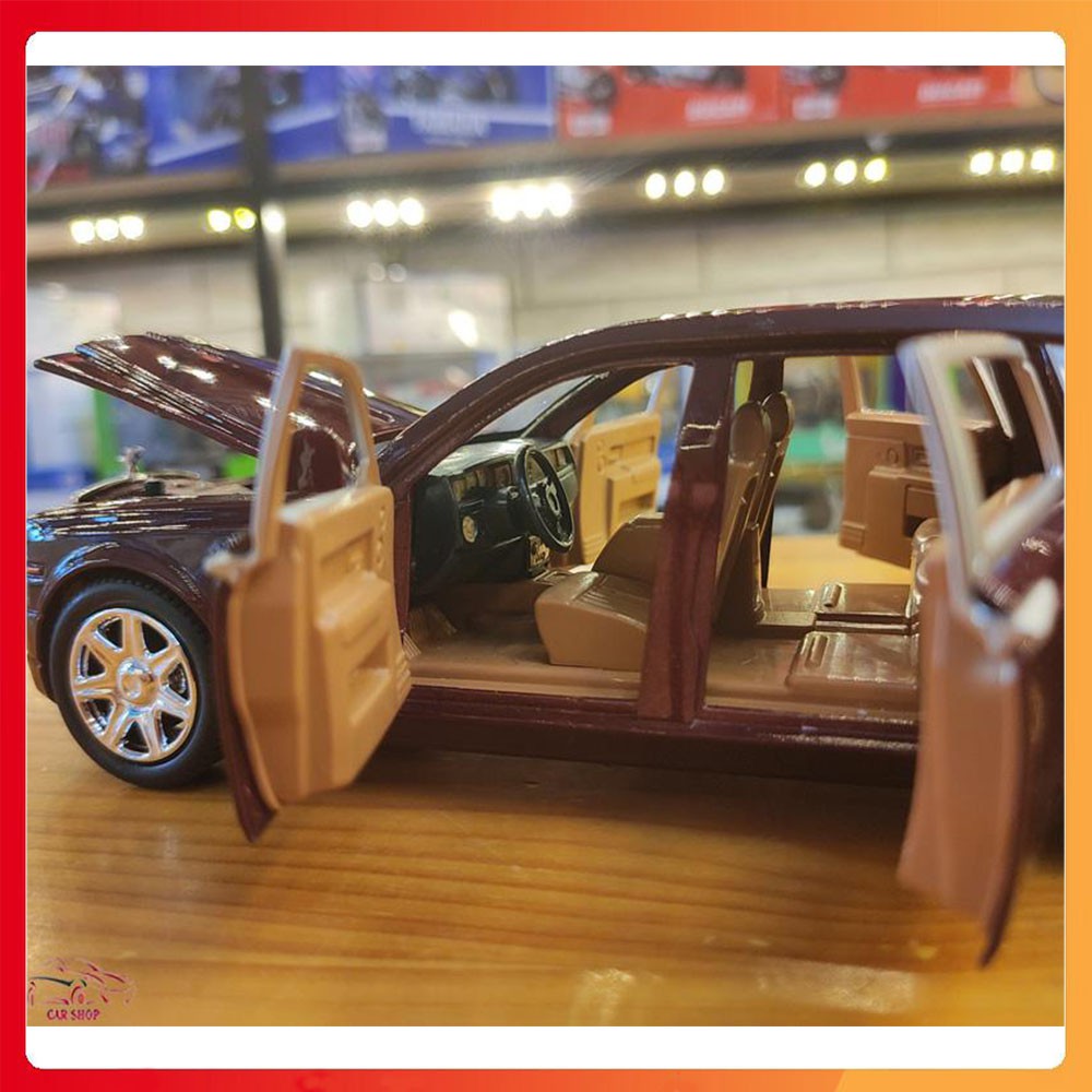 Xe mô hình Rolls Royce Phantom tỉ lệ 1:24 cao cấp