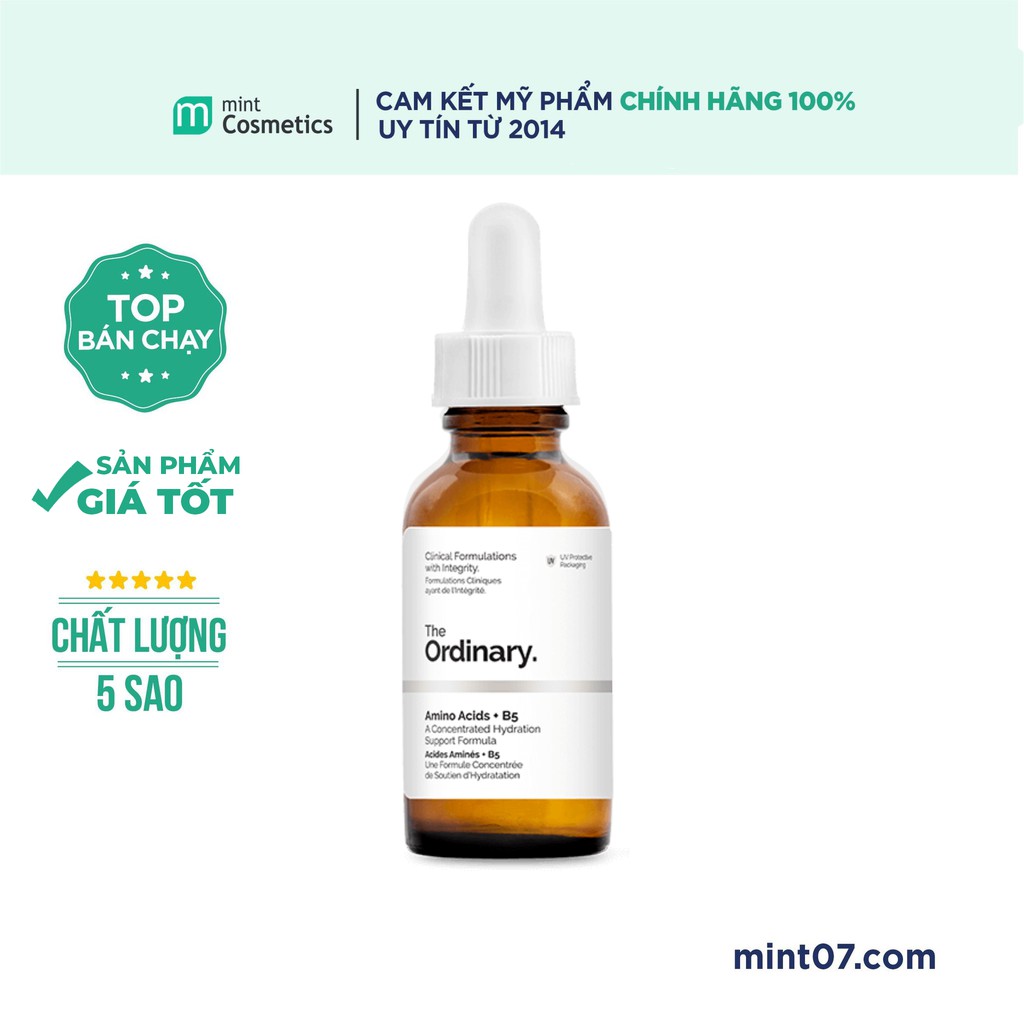 Serum Cấp Nước The Ordinary Amino Acids + B5 30ml