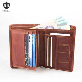 ✔️ Ví nam đứng da bò  thật 100% CD246