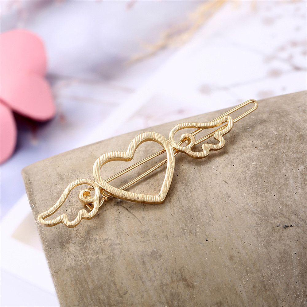 JUNE Kẹp Tóc Hình Thần Tình Yêu Phong Cách Hàn Quốc Cho Nữ