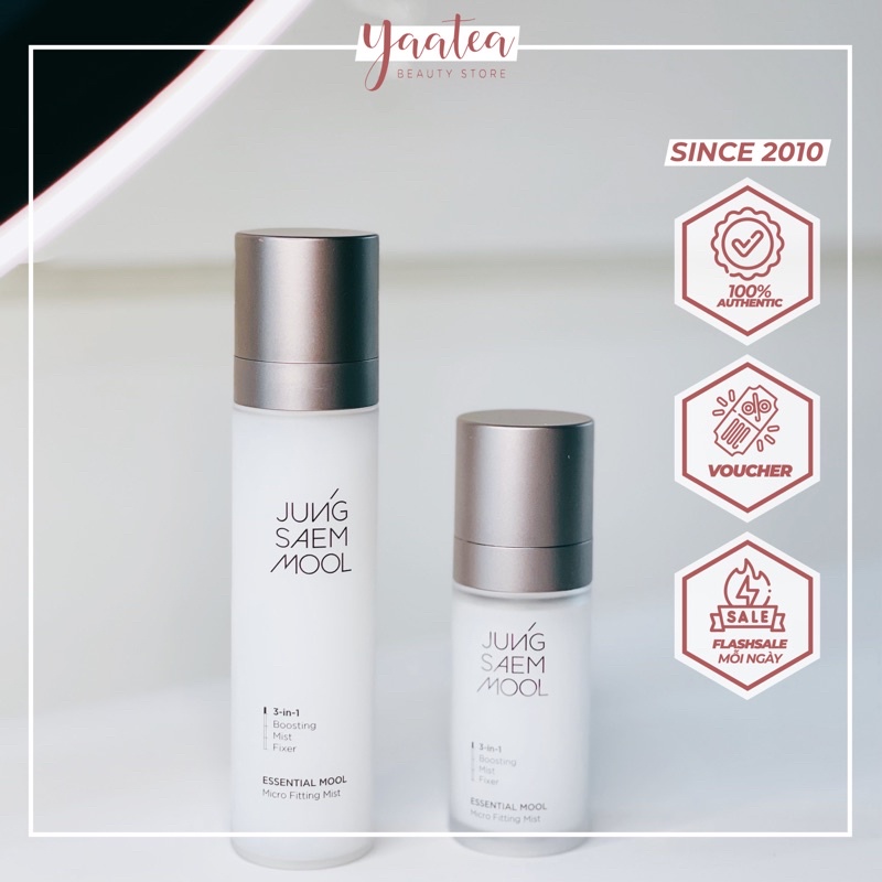 Xịt Khoáng 3in1 Essential Jung Saem Mool Micro Fitting Mist