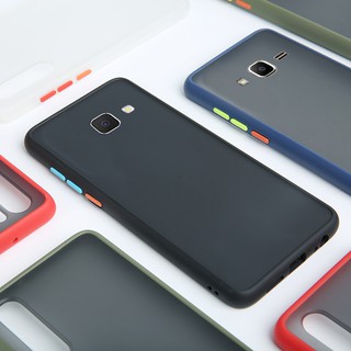  Ốp lưng cứng bề mặt nhám chống sốc cho Samsung J7 Prime Core J2 J5 Prime 2015 A9 2018