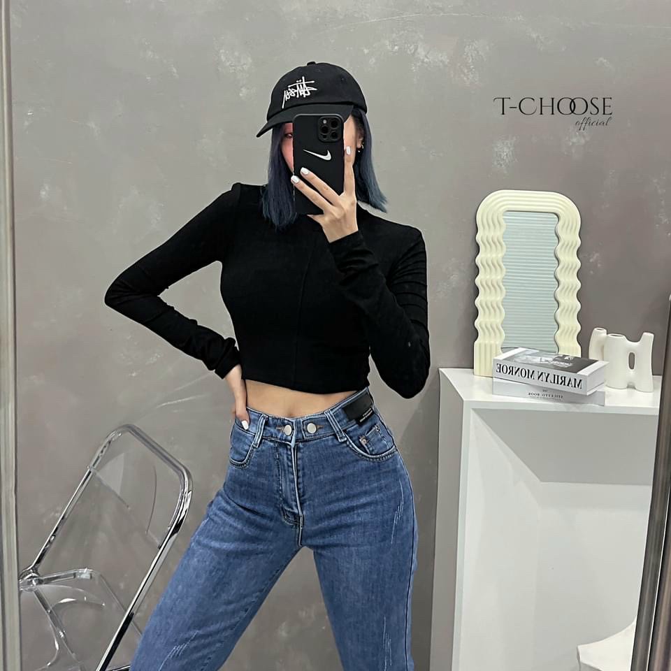 FREESHIP Quần jeans cạp cao hàng đẹp (video+ảnh thật) loại tốt loại đẹp giá tốt