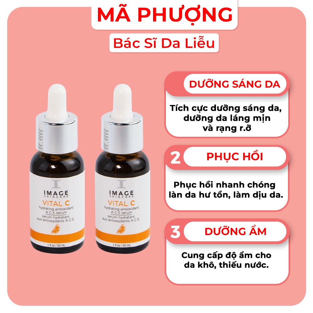 Serum Image Vital C Hydrating ACE Tinh chất dưỡng sáng và phục hồi da