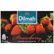 Trà Dilmah Hương Dâu Hộp 30g (1,5 g x 20 gói túi lọc)