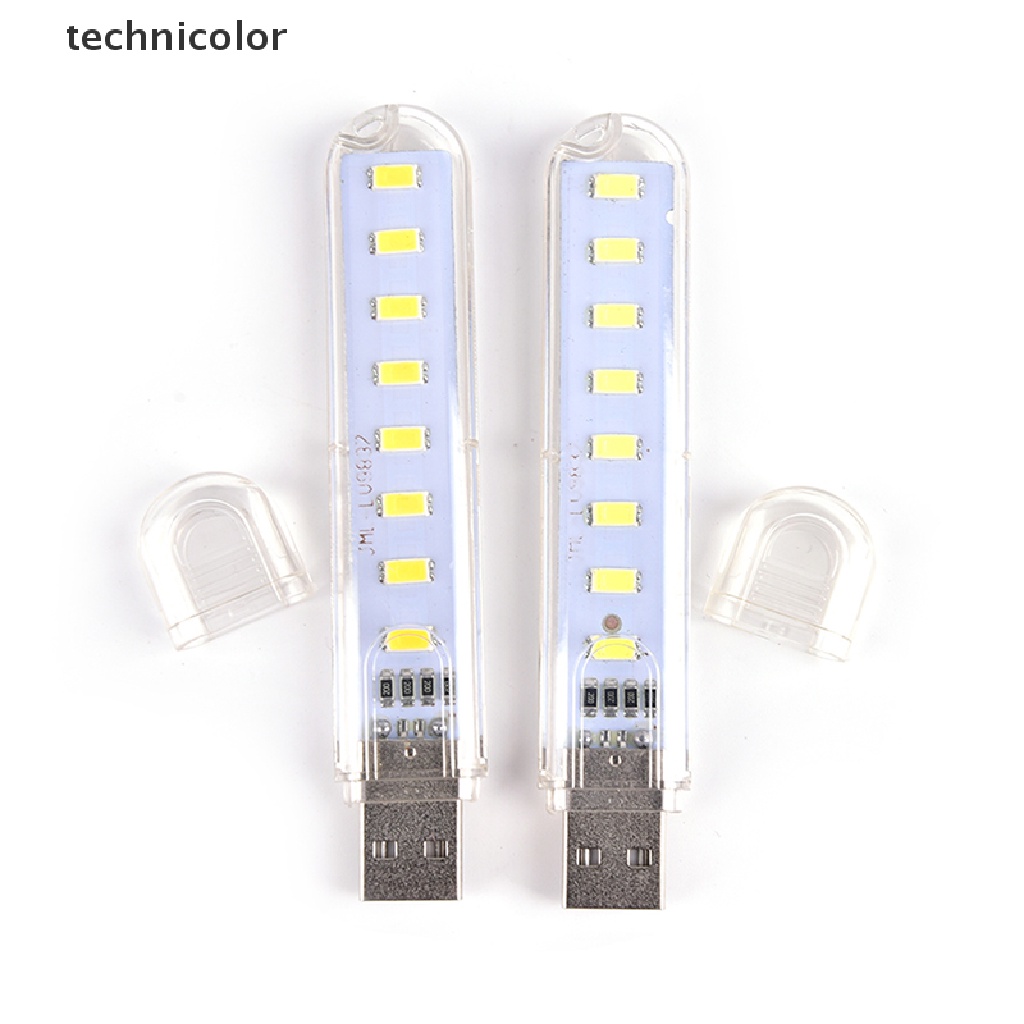 Đèn LED USB Mini 8 Bóng Tiện Dụng Cho PC / Laptop