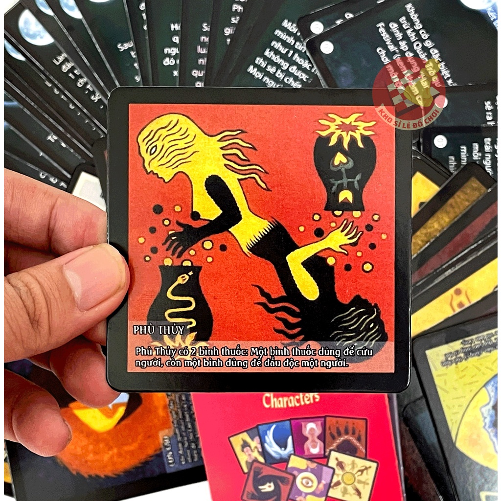 Ma sói Character  - Boardgame Werewolf Character