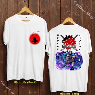 [HOT SALE]💙 Áo Thun Uchiha Itachi - Áo Thun Naruto - Itachi T-Shirt - Akatsuki T-Shirt siêu đẹp - UIC-025 !