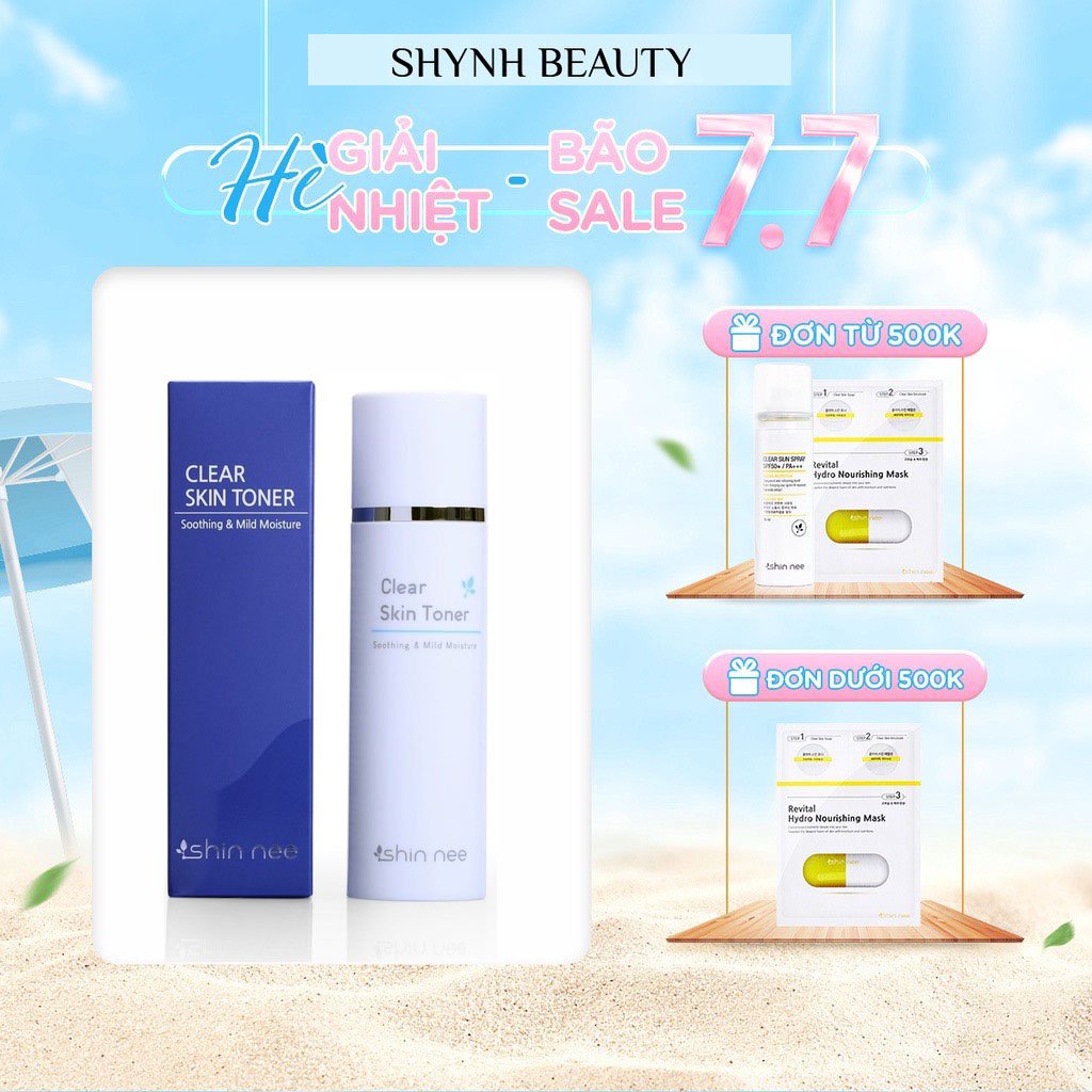 Clear Skin Toner Shin Nee Cân Bằng Làn Da