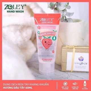 G.e.l Rửa Tay Khô Zoley Hương Dâu 60ml For Kids -Nước rửa tay khảng khuẩn