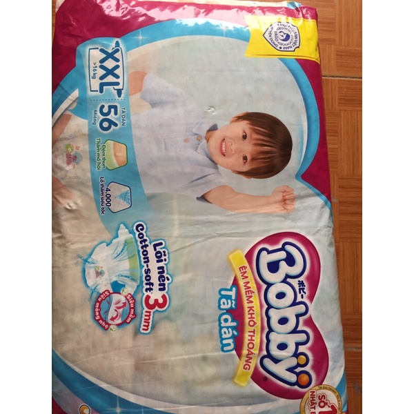 Tã Dán Bobby XXL 56/XL62/L68/M76