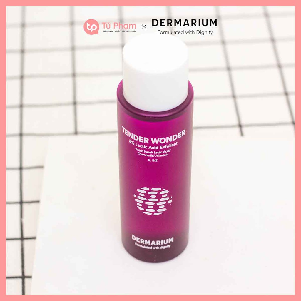 Nước Hoa Hồng Dermarium Tender Wonder 8% Lactic Acid 150ml