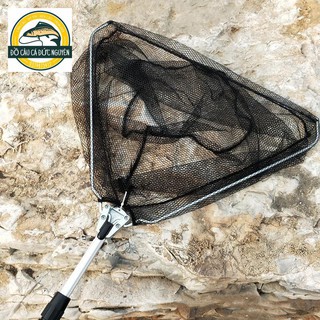 [Shop uy tín]Vợt cá INOX dài 1m5 dạng gập tiện lợi-ĐỒ CÂU CÁ ĐỨC NGUYÊN