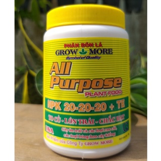 Phân Bón Growmore 20-20-20+TE (Grow More 100g), nuôi hoa dưỡng trái