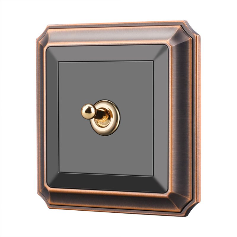 Công Tắc Điều Khiển Gắn Tường Kiểu Cổ Điển 86 Loại 1-4 GANG 10A 110-250V