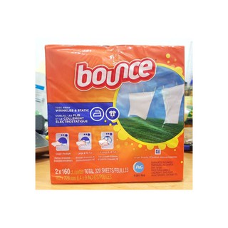 Giấy Thơm Quần Áo Bounce Của Mỹ hộp 160 tờ