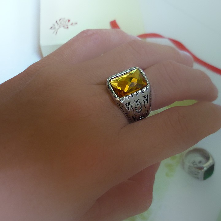 Nhẫn nam mặt đá NZ791