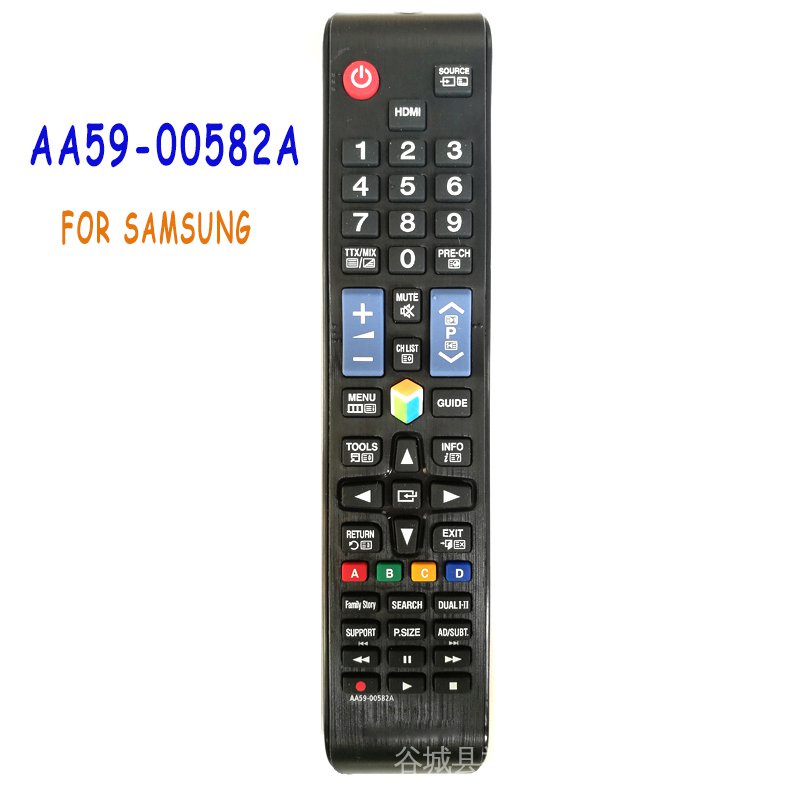 Điều khiển từ xa thay thế mới AA59-00582A cho SAMSUNG 3D LCD LED SMART TV PLASMA AA59-00581A A59-005