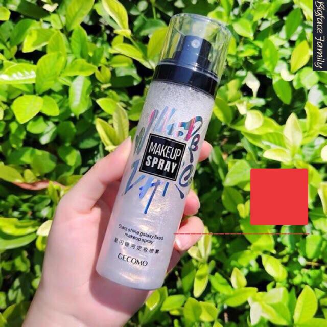 [ hot sale ] Xịt Nhũ Cố Định Lớp Trang Điểm Gecomo Star Shine Galaxy Spray Bản Dupe Của Mac Fix+ Shimmer | BigBuy360 - bigbuy360.vn