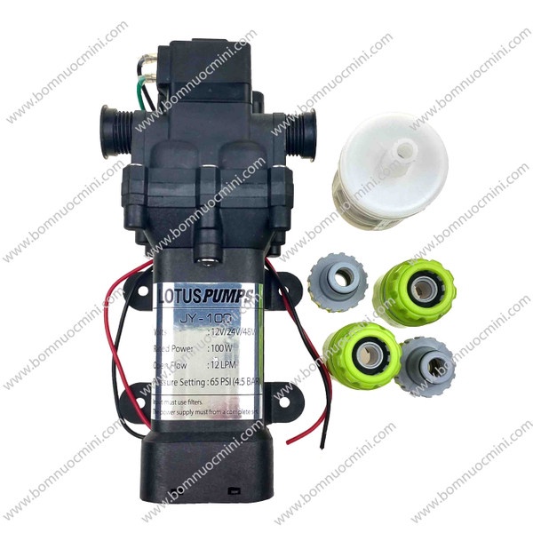 Bơm Áp Lực 12V/24V JY-100 (12L/P)