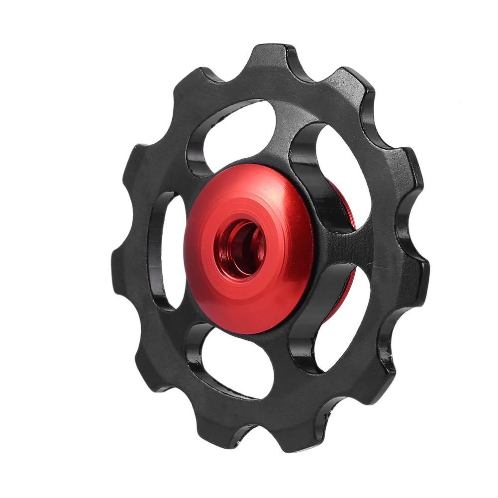 Con lăn trục CNC vòng bi ròng rọc bằng sứ gắn dẫn hướng phía sau bánh xe đạp leo núi MTB 11T