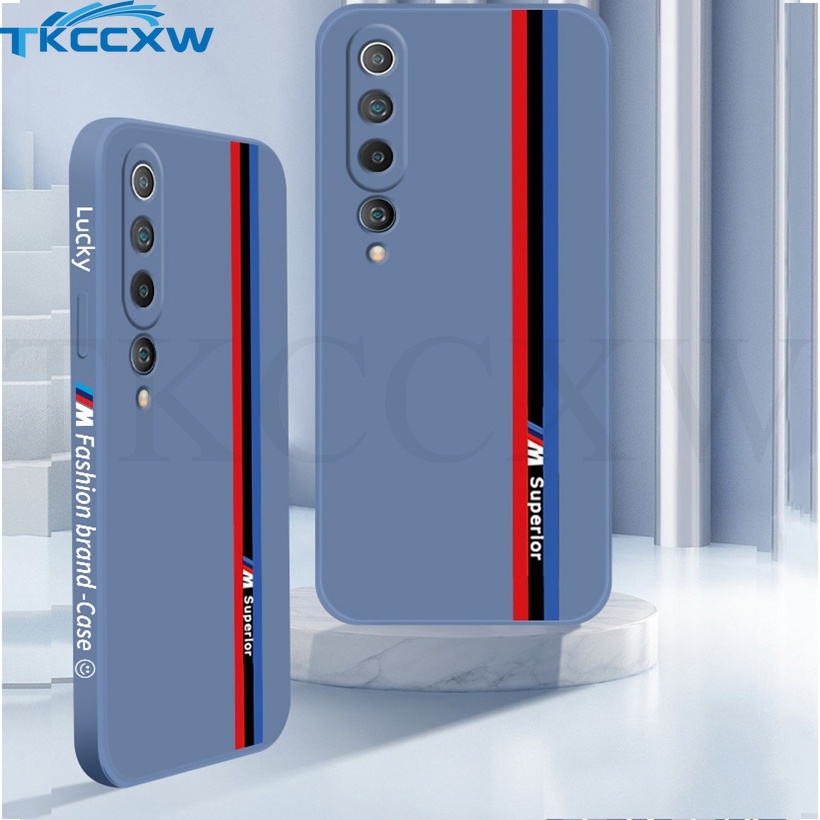 Ốp Điện Thoại Silicon Mềm Hình Vuông Bảo Vệ Camera Cho Xiaomi Mi 10S Note 10 10T Pro 10 Lite 10 Ultra 10i