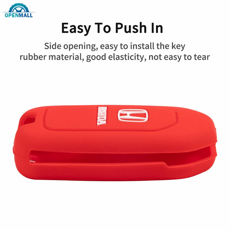 OM Nexus Car Honda City / Civic / Fit Flip Key Silicone Key Case Cover