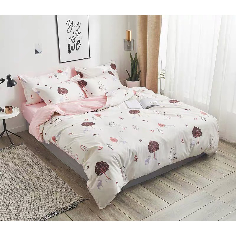 ✅[FREESHIP] [VIDEO THẬT] Tổng hợp Set chăn ga nhập khẩu-chất liệu cotton poly thần thánh siêu rẻ