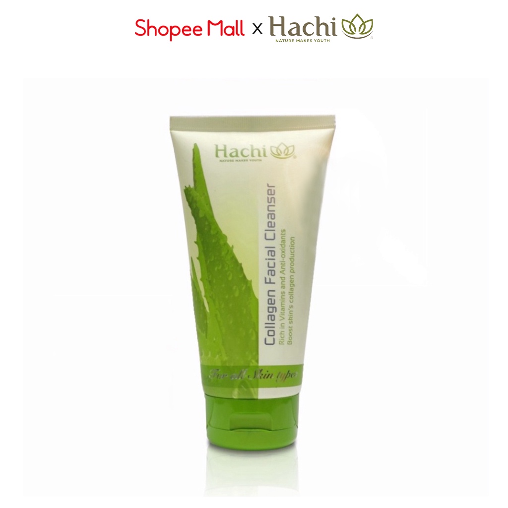 Sữa rửa mặt HACHI COLLAGEN FACIAL CLEANSER 150G