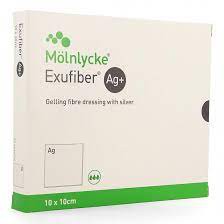 Gạc nhét hốc vết thương Exufiber Ag+