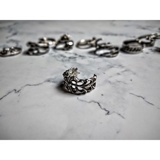 Nhẫn chrome heart bản nhỏ freesize