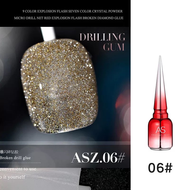 Sơn gel AS chính hãng set 9 - ASZ