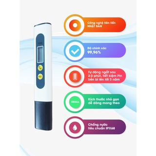 BÚT THỬ NƯỚC SẠCH TDS- MÁY ĐO NỒNG ĐỘ PH NƯỚC