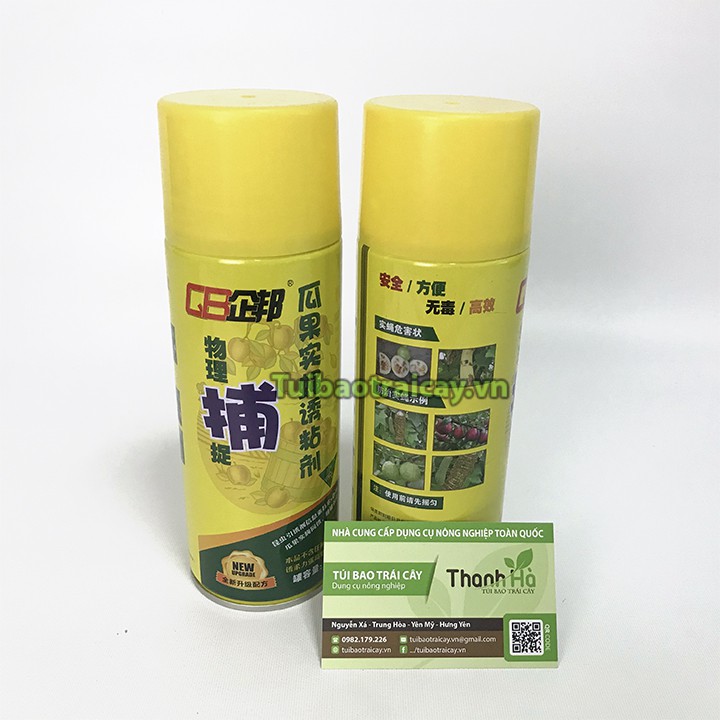 Thuốc bẫy diệt ruồi vàng dạng chai xịt - T72