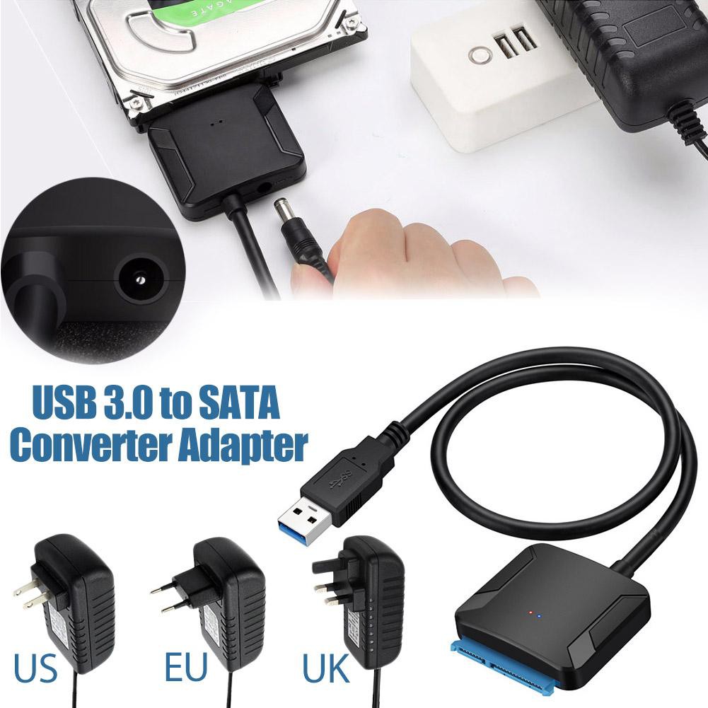 Cáp Chuyển Đổi Usb 3.0 Sang Sata Cho Samsung Seagate Wd 2.5 3.5 Hdd Ssd