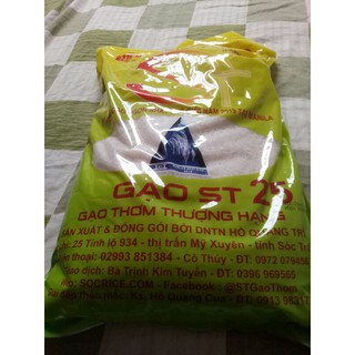 Gạo st25 chính gốc - bao 5kg