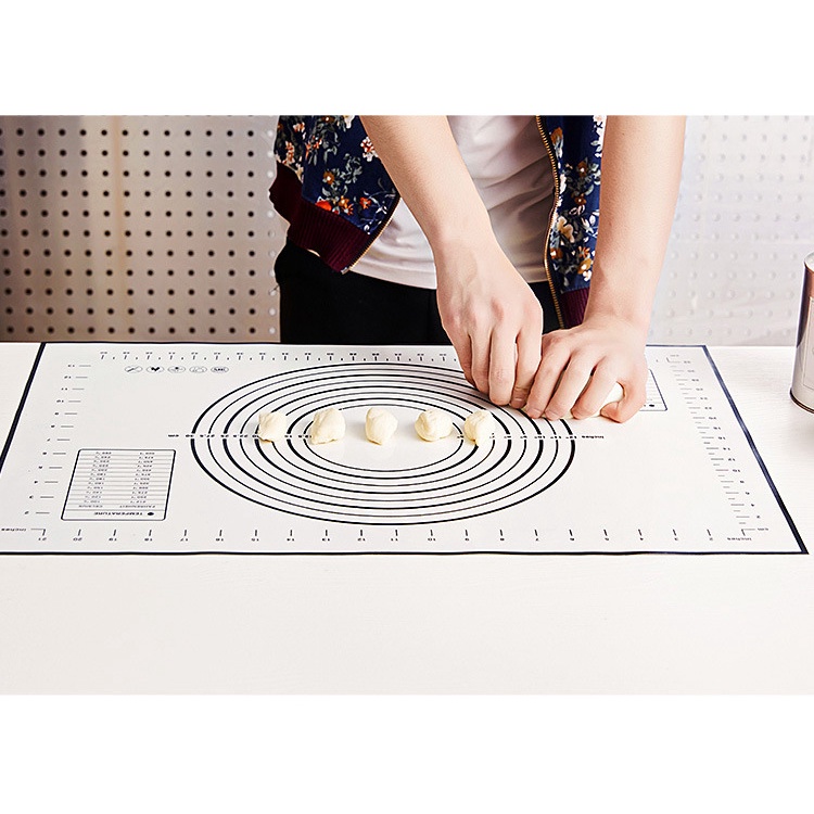 Miếng Lót Nhào Bột Làm Bánh Chống Dính Kích Thước 40X60 CM Siêu Bền