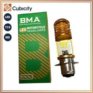 Bóng led m5 t19 cho dream, future 1, wave nhỏ 2 bóng, wave thái, 9w hiệu bma t19