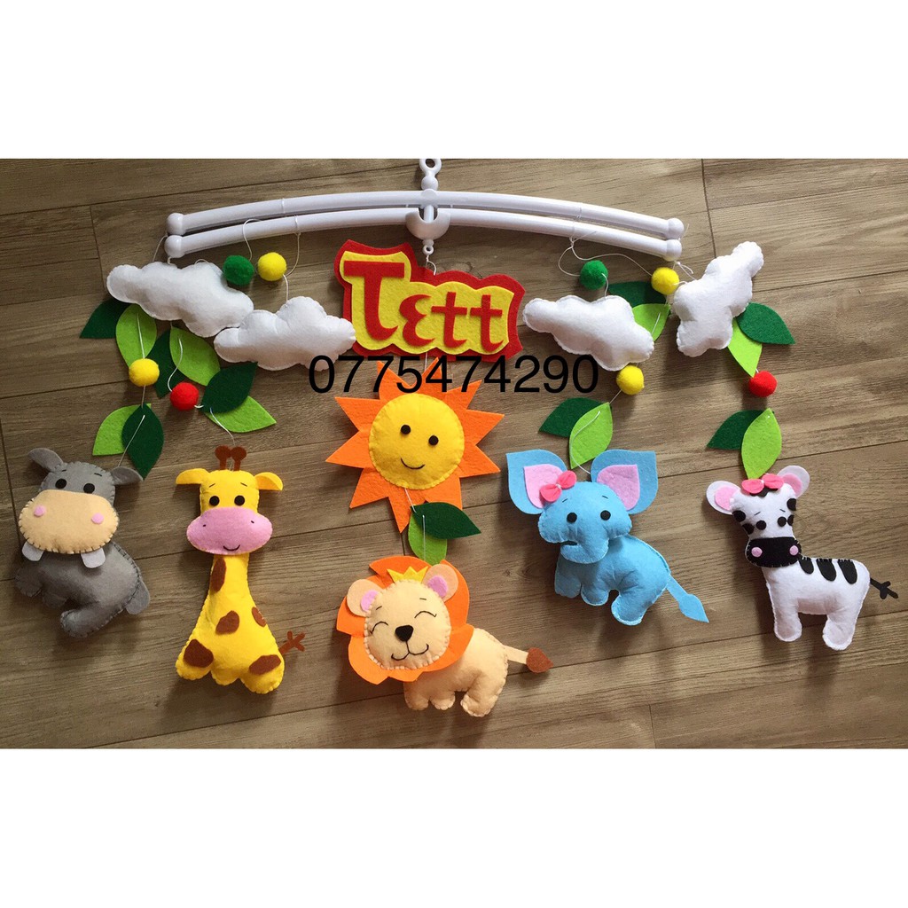 Treo nôi thú rừng🦁🐻🙊🐯🌳🌲🌴