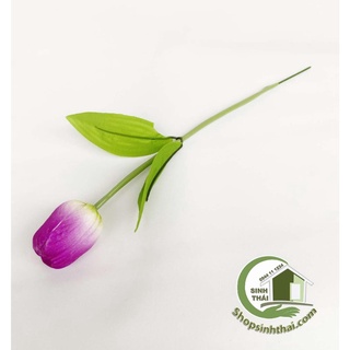 Cành hoa tulip màu tím - Hoa giả cao cấp [ 1 cành ]