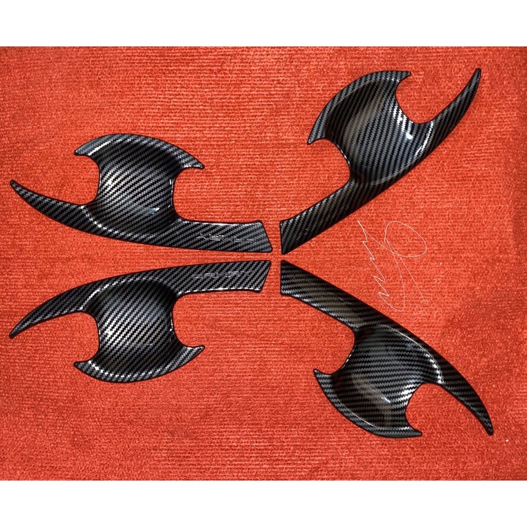 Ốp Tay Hõm Cửa Xe Camry 2019 2020 2021 2022 Mẫu Carbon cao cấp