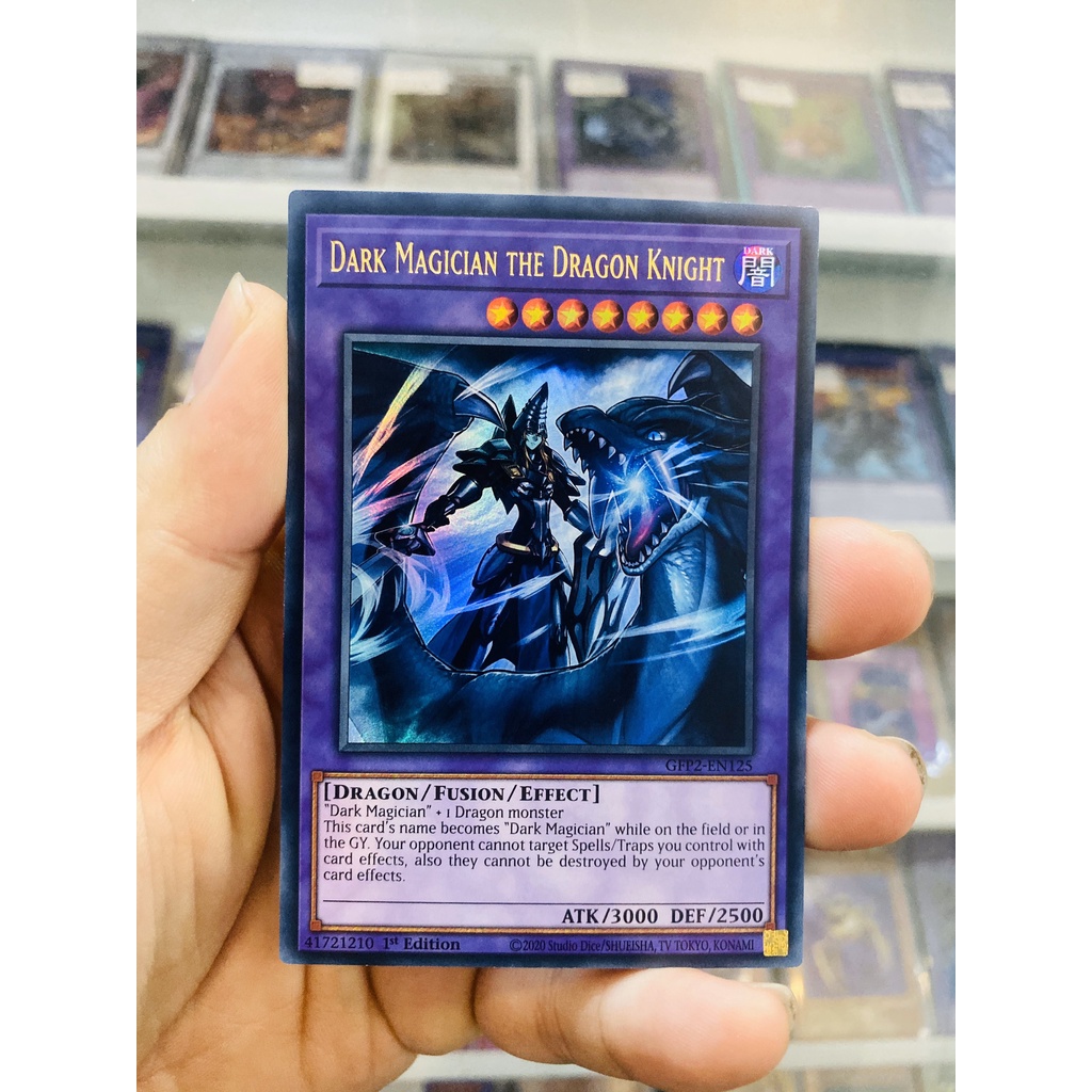 Thẻ Bài YugiOh! Mã GFP2-EN125 - Dark Magician the Dragon Knight - Ultra Rare - 1st Edition