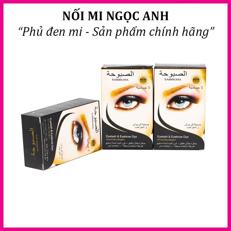 Phủ đen mi, thuốc nhuộm  mi