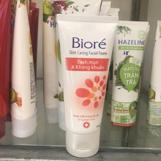 Sữa rửa mặt Bioré sạch mụn kháng khuẩn 50g
